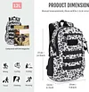 HUNTVP 12L Mini Rucksack Taktisch Wanderrucksack Molle Schultasche Wasserabweisend Daypack Milit&auml;risch Schulrucksack Studenttasche Unitasche Sporttasche Laptoptasche f&uuml;r Outdoor Sport