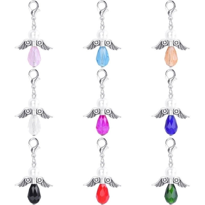 1 Piece 39*23mm Alloy Wings Polished Pendant