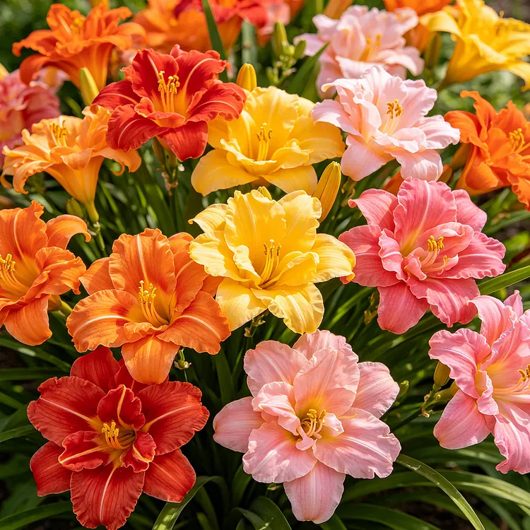 🌺Double Fringed Daylily &mdash; Love in Full Bloom