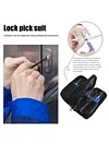 Unlocking Locksmith Practice Lock Pick Key Extractor Padlock Lockpick Tool