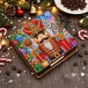 Christmas Nutcracker DIY PU Diamond Painting Note Box 160 Papers Memo Box