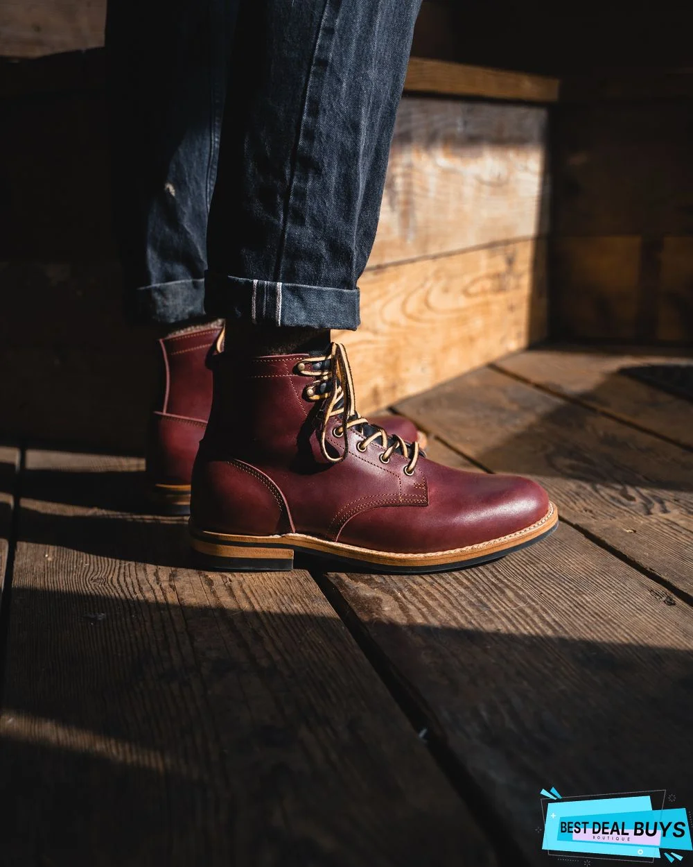 Cow Split Leather Men Boots Comfortable Boots Men Footwear Rubber Ankle Boots Men's Shoes