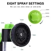 8-in-1 sprinkler kit is suitable for watering flowers and plants, fertilizing, pet bathing, car washing