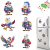 6Pcs Adler - 5d DIY Handwerk Aufkleber Magnet