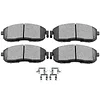 SCITOO D815 Front Ceramic Brake Pads Sets Fit For Nissan 350Z 2003-2005 | For Altima 1993-2001 2007-2013| For Juke 2011-2017 | For Maxima 1989-2001 | For Sentra 2002-2012