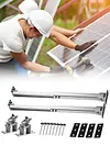 Solar Panel Bracket 15-30 Degrees Photovoltaic Bracket Solar Panel Mount Support