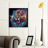 Diamond Painting-DIY Full Round Drill Tiger