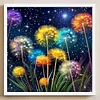 Diamond Painting-DIY Full Round Drill Dandelion(40*40 CM)