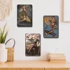 [US Local Warehouse]3PCS Pin Up Girl - Vintage Metal Signs Set - 30*40cm