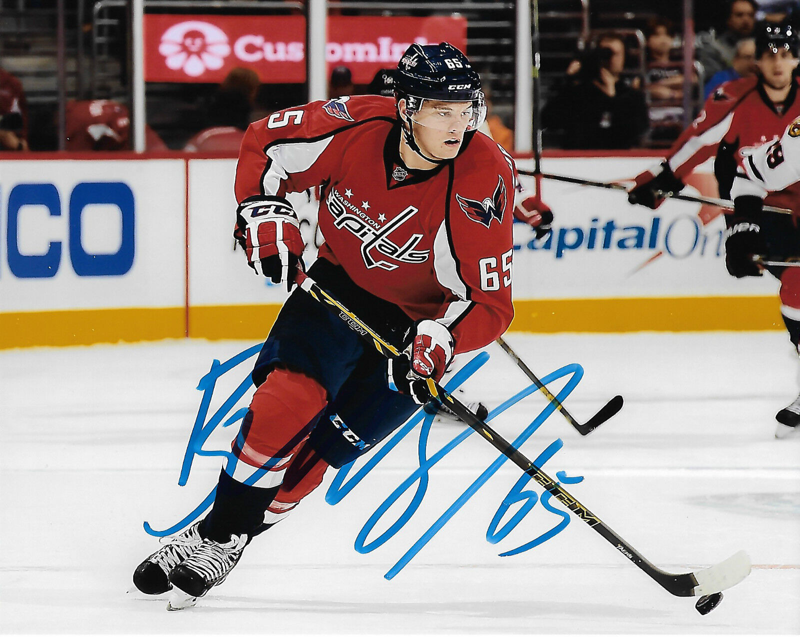 Washington Capitals Andre Burakovsky Signed Autographed 8x10 NHL Photo Poster painting COA G