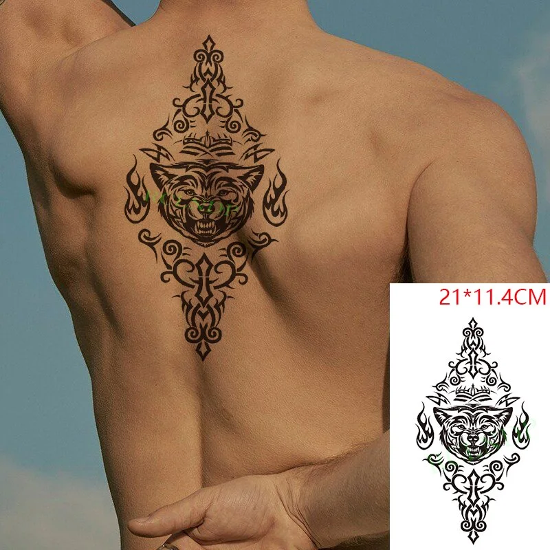Waterproof Temporary Tattoo Sticker Cool Snake Animal Fake Tatto Flash Arm Leg Tatoo Body Art for Boy Women Men