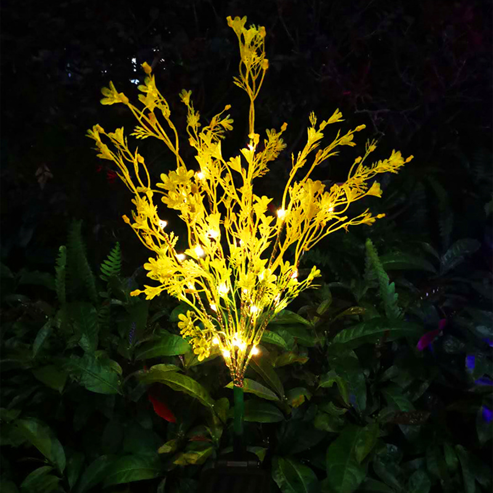 

LED Solar Stake Rape Flowers Patio-Lanscape Lawn Light, 501 Original