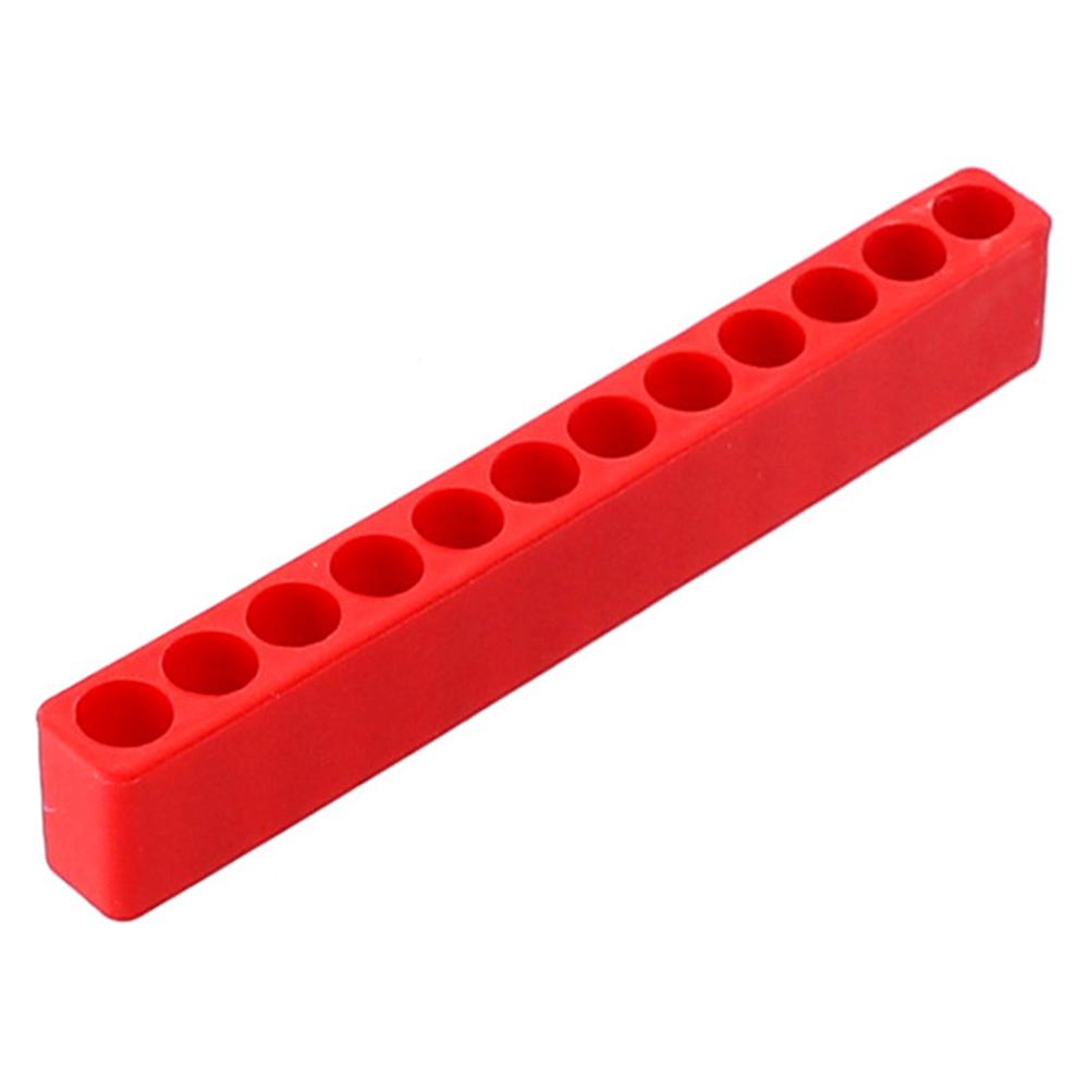 

5Pcs Multi Holes Hex Shank Bit Holder Screwdriver Head Storage Case, Red, 501 Original