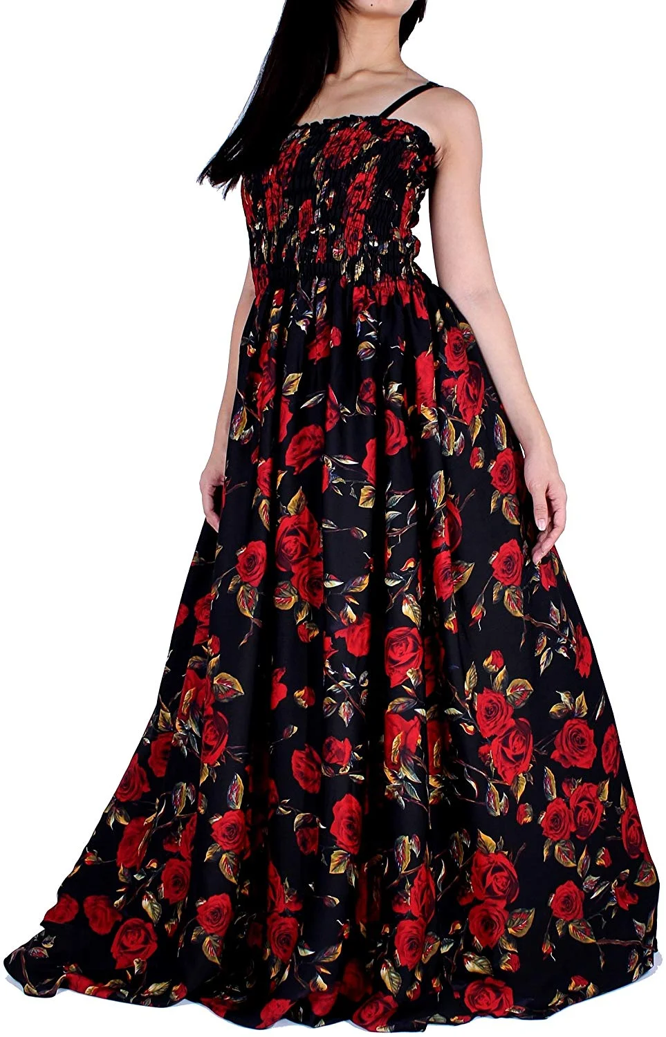 Maxi Dress Plus Size Clothing Black Ball Gala Party Sundress Evening Long Floral Women