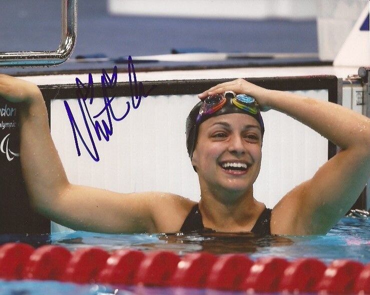 Victoria Arlen Paralympic Swimmer Gold Medal signed 8x10 Photo Poster painting autographed USA 5