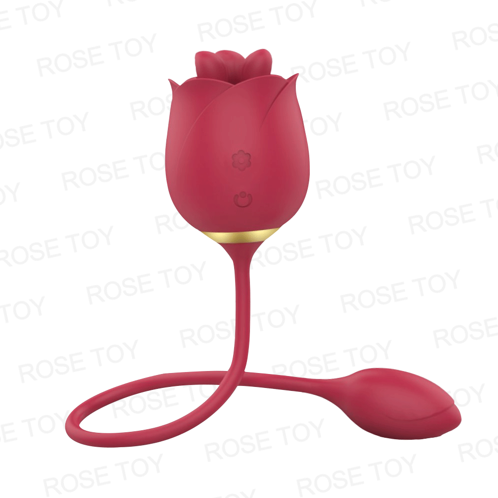2 In 1 Rose Toy With Bullet