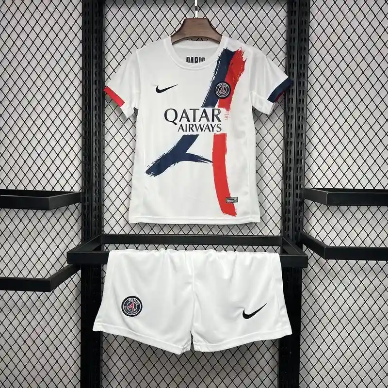 24/25 Kids PSG Soccer Jersey Away