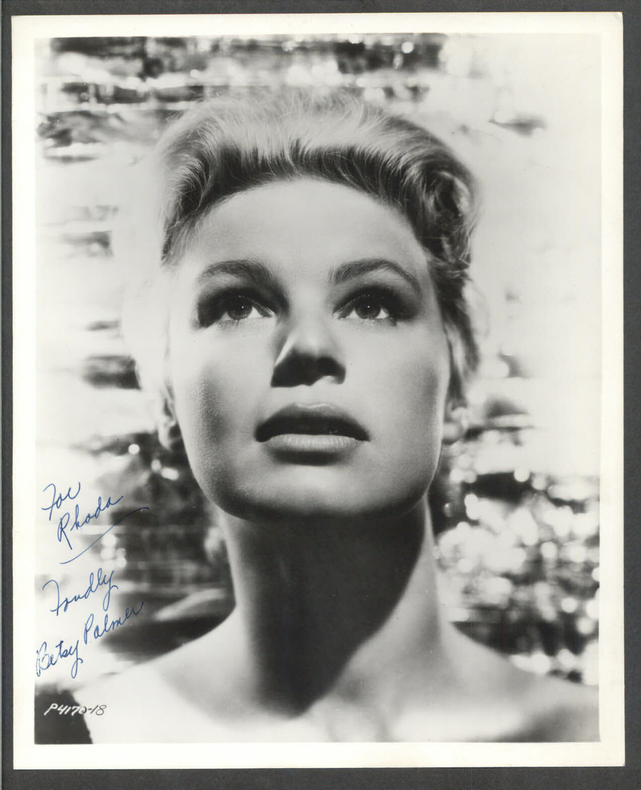 Betsy Palmer - Signed Vintage Celebrity Autograph Photo Poster painting - Friday the 13th