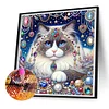 Diamond Painting-DIY Full Round Drill Cat