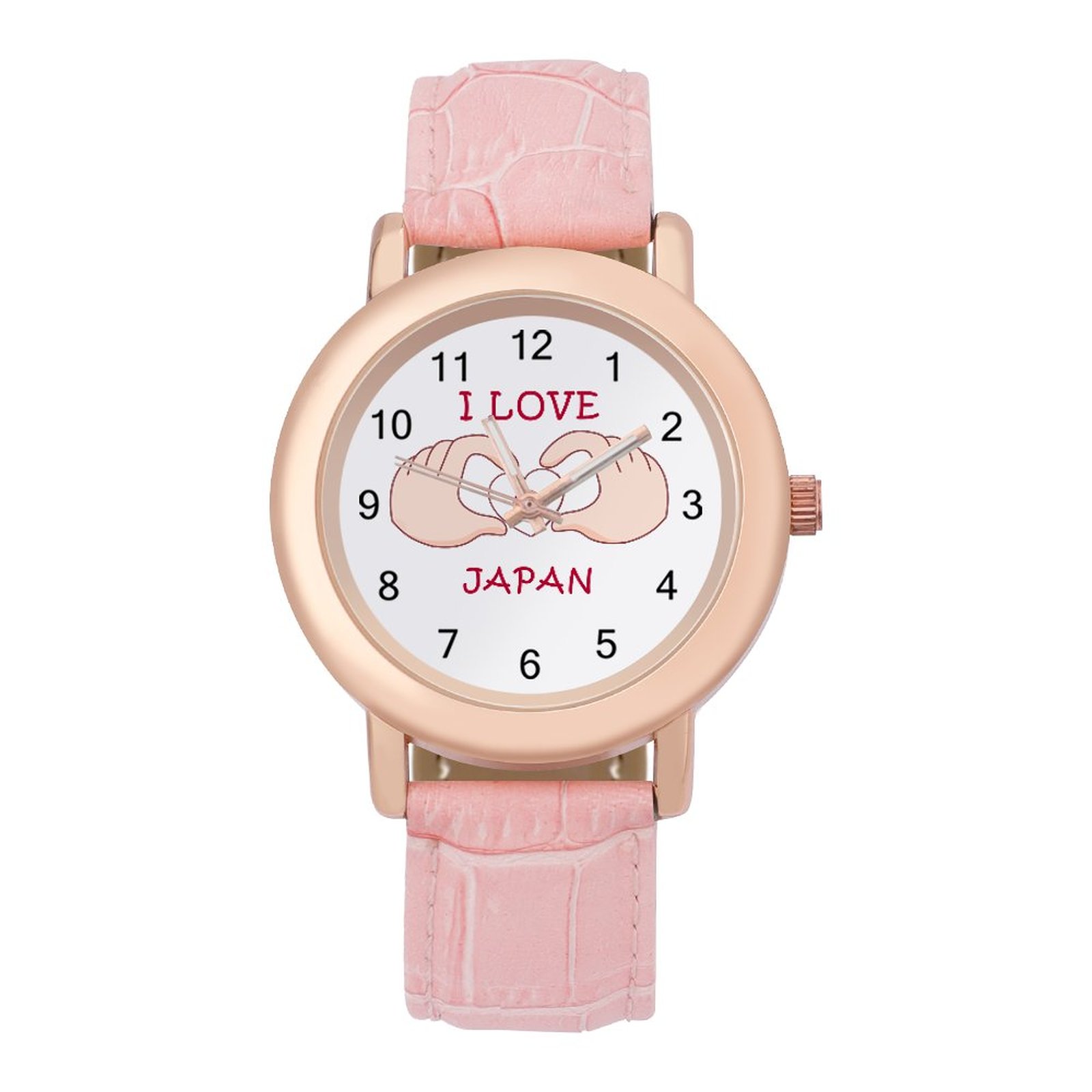 I Love Japan Women's Leather Strap Fashion Watches