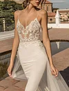 Lace Split-Joint Double Layer Wedding Maxi Dress