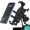 Motorcycle Phone Holder 15W Wireless Charging Waterproof Shockproof Phone Stand