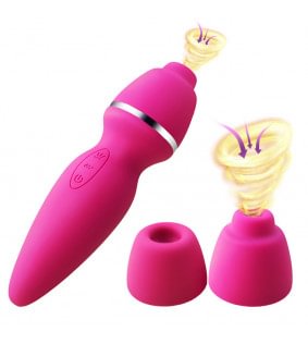 Rose Vibrator With 10 Intense Suction Venntoy