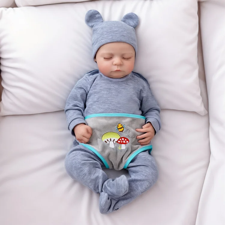 Babeside Sleeping Reborn Baby Noah & Aiden 20'' Little Infant Twins Companion For Love