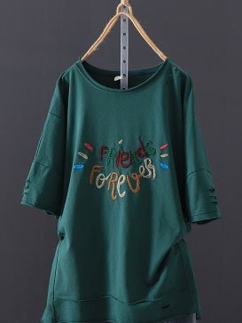 Half Sleeve Cotton Casual Shirts & Tops