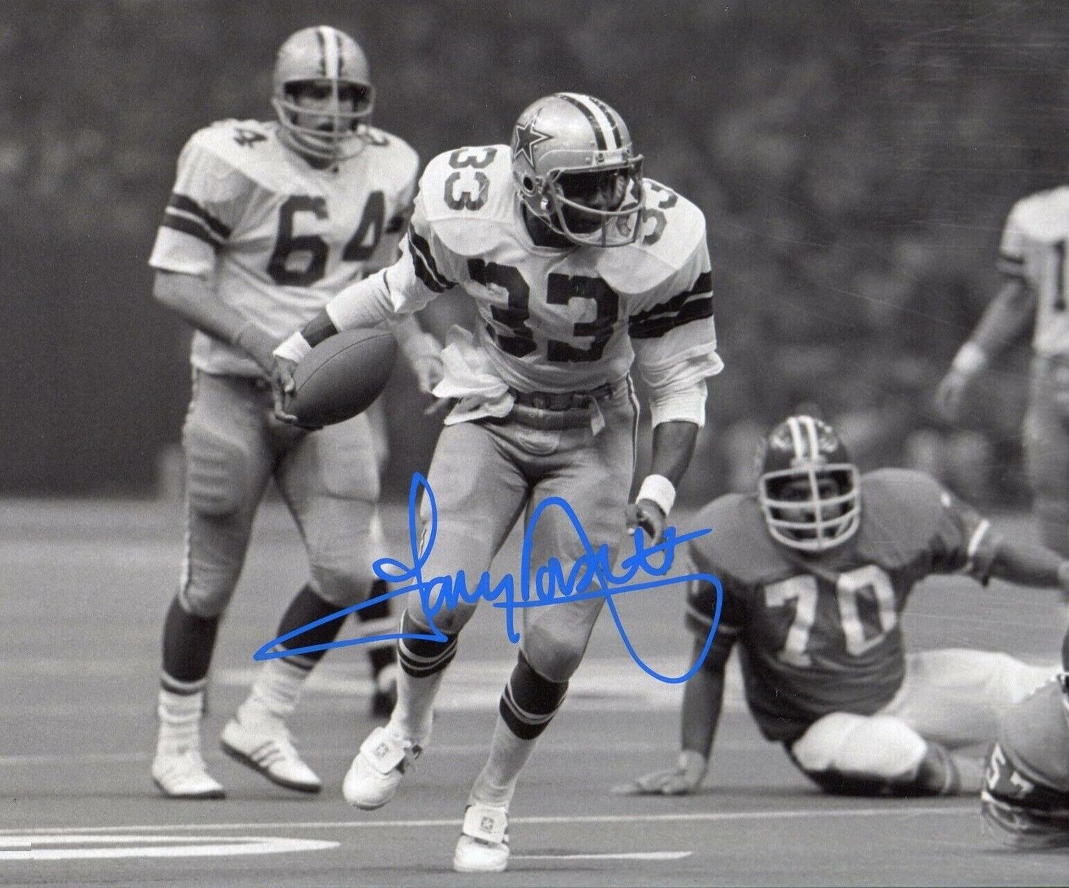 Tony Dorsett Autographed Signed 8x10 Photo Poster painting ( HOF Cowboys ) REPRINT