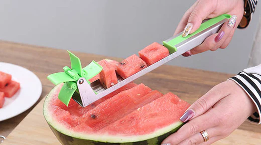 Automatic Watermelon Cube Slicer