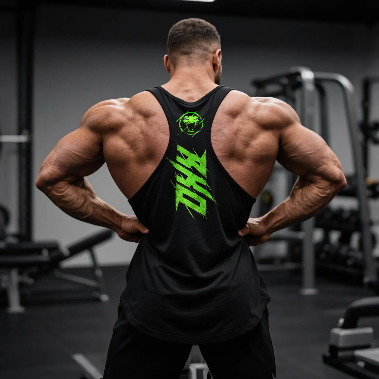 Large Size Loose Comfortable Breathable Vest Top Fitness Sports Wrestling Vest / TECHWEAR CLUB / Techwear
