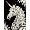 Diamond Painting-DIY Special Shaped Drill Pearl Painting Unicorn(30x40cm)
