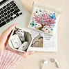 Diamond Painting Flower Tree and Butterfly PU Storage Bag Coin Purse