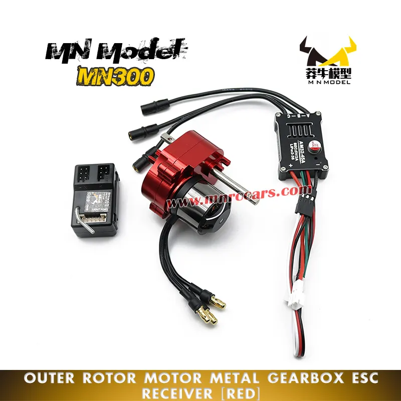 MN Model MN300 Upgrade Parts Outer Rotor Motor Metal Gearbox ESC and Receiver Kit