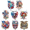 Independence Day DIY Diamond Painting Acrylic Special Shape Pendant Hanging Kit