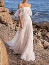 Off-The-Shoulder Wedding Maxi Dress