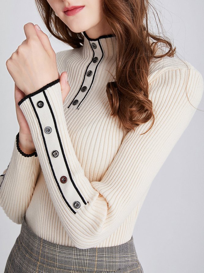 Long Sleeve Elegant Sweater