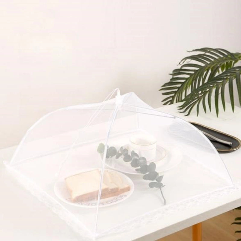 Minimalist Solid Color Gauze Food Cover