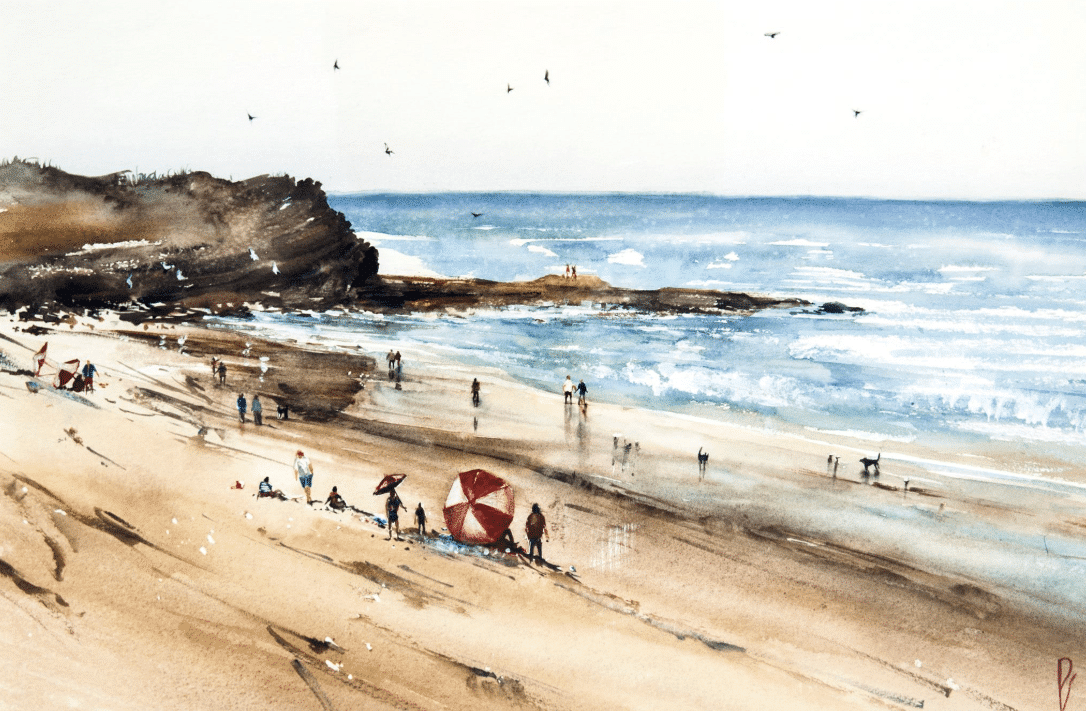 

Beach Ridge – Paint By Numbers - 40*50CM, 501 Original