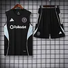 2025/2026 Inter Miami Pre-Match Training Black Vest+Shorts Football1:1 Thai Quality