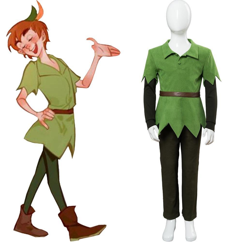 Movie Peter Pan Kids Cosplay Costume