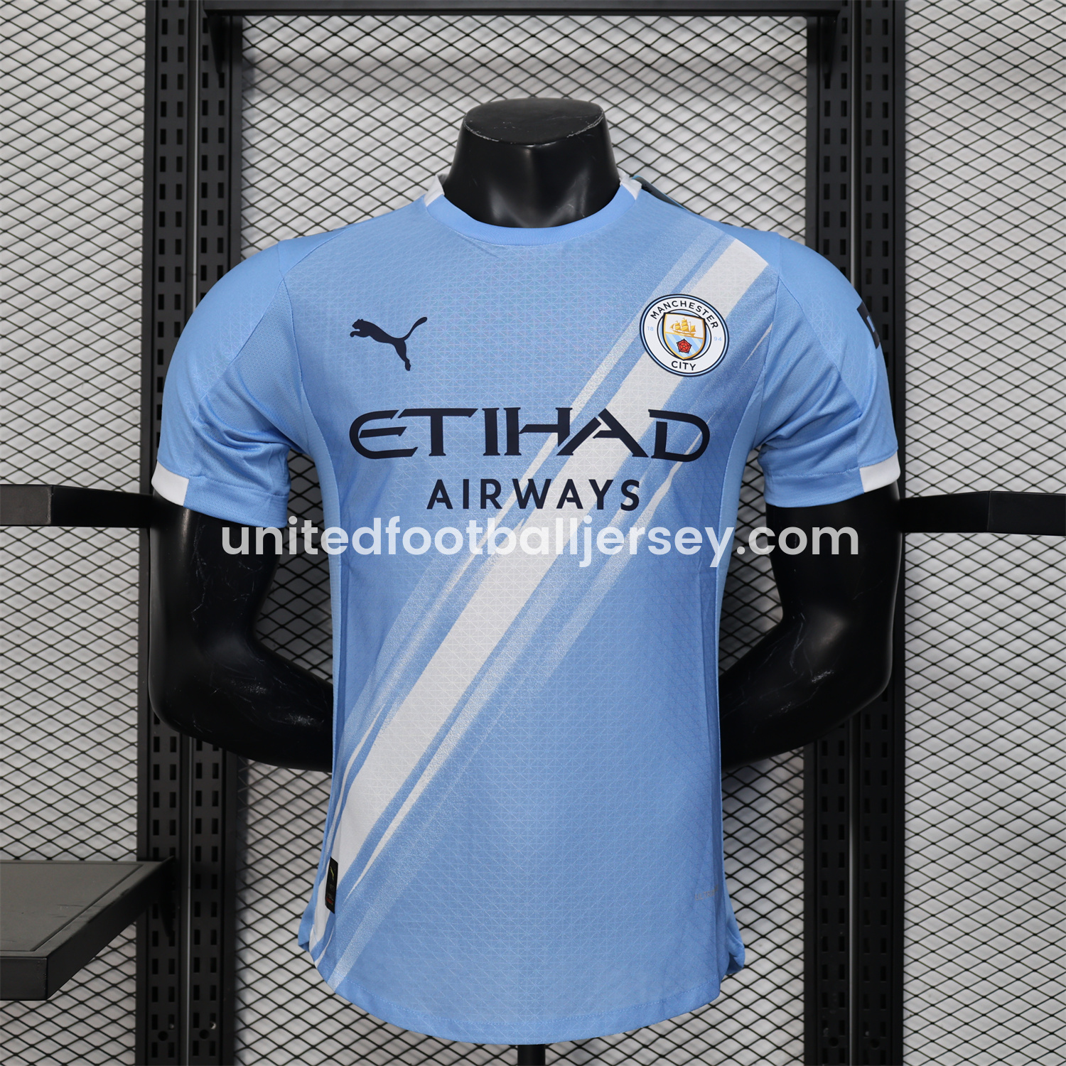 Manchester City 25-26 Home Jersey (Leaked Version) - Player Version