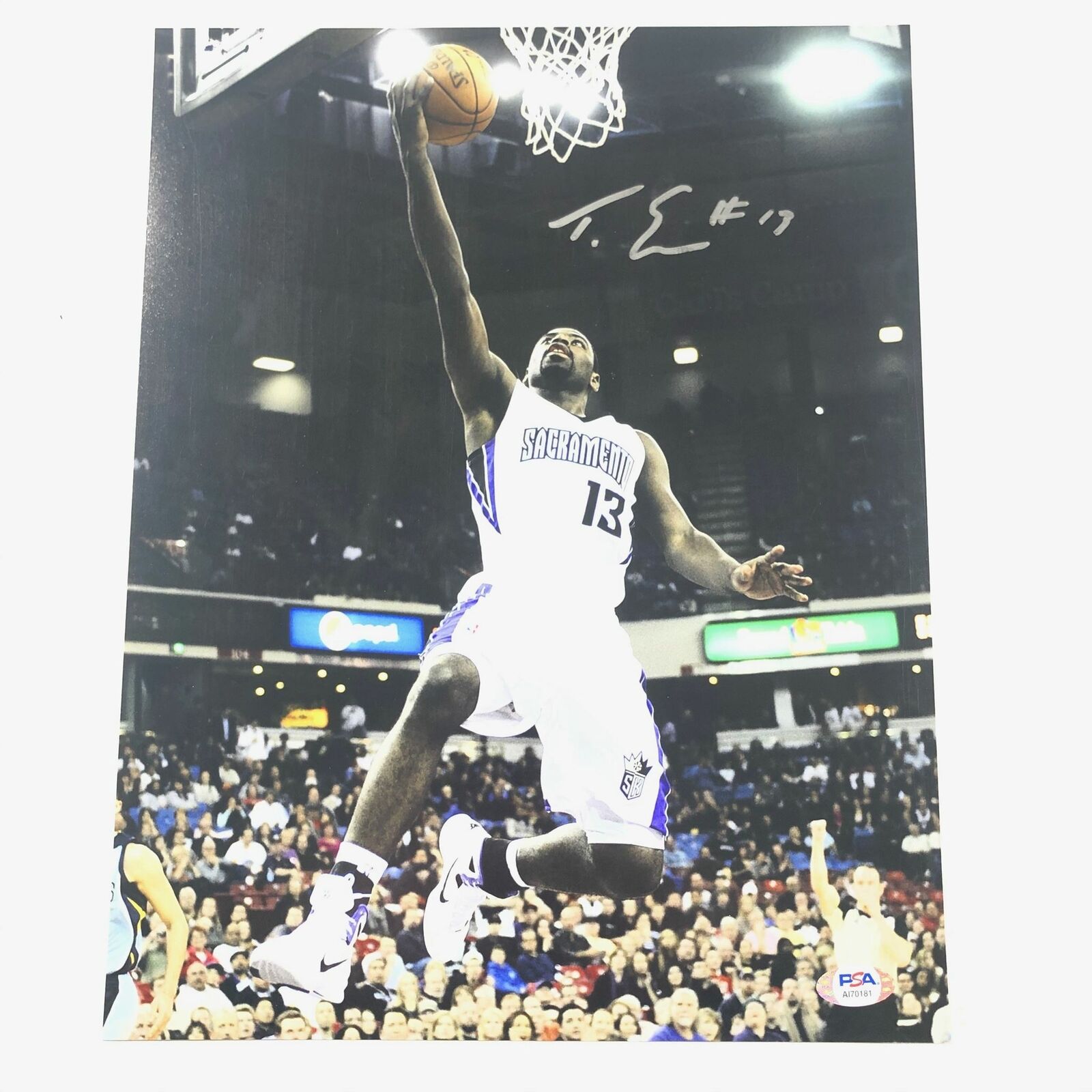 Tyreke Evans signed 11x14 Photo Poster painting PSA/DNA Sacramento Kings Autographed