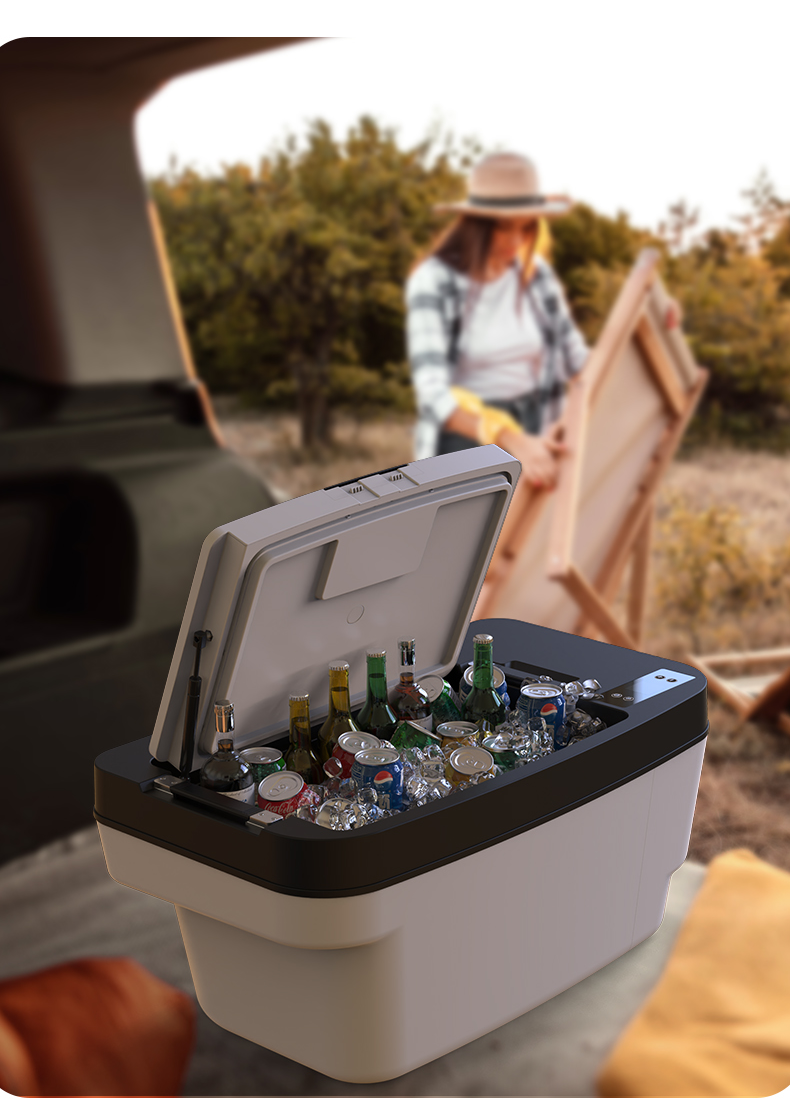 Tesla Model Y Rear Trunk 35L On-board Refrigerator Hidden Cooler