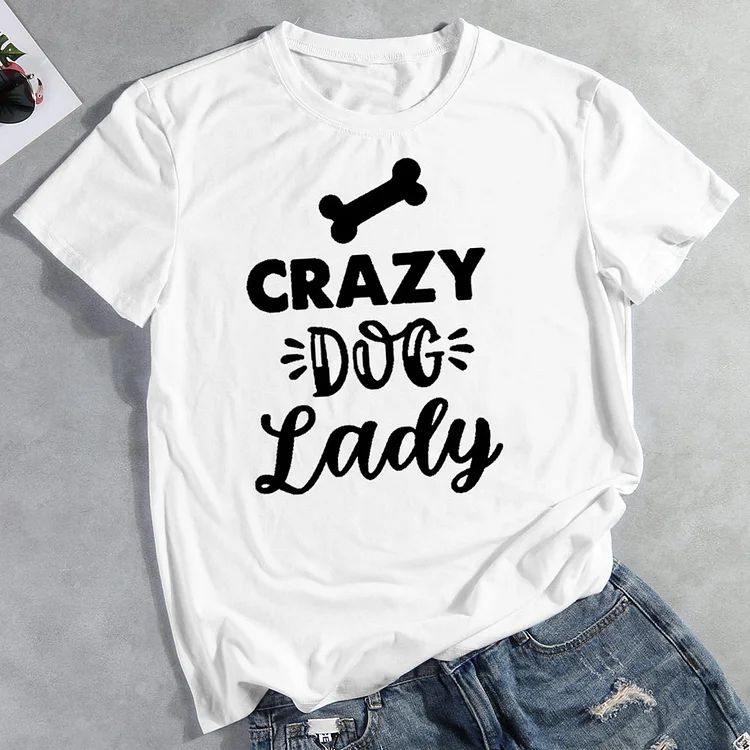 Crazy Dog Lady T-Shirt-012909-CB