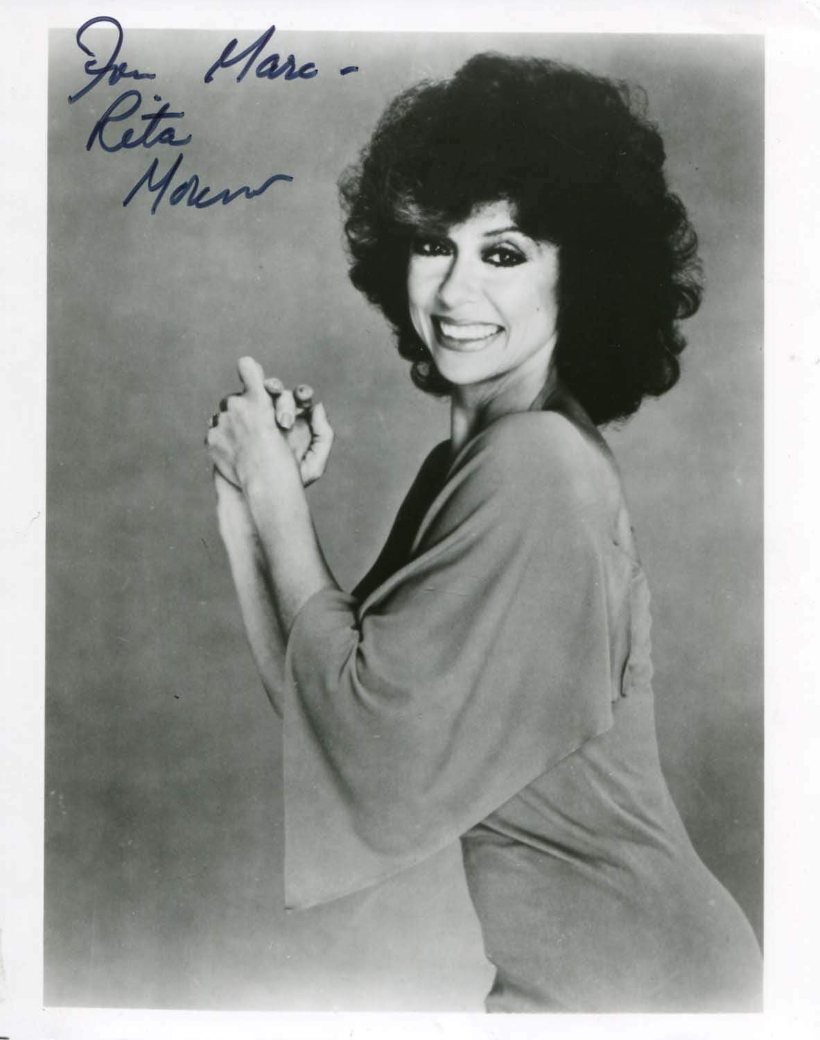 Rita Moreno OSCAR autograph, signed Photo Poster painting