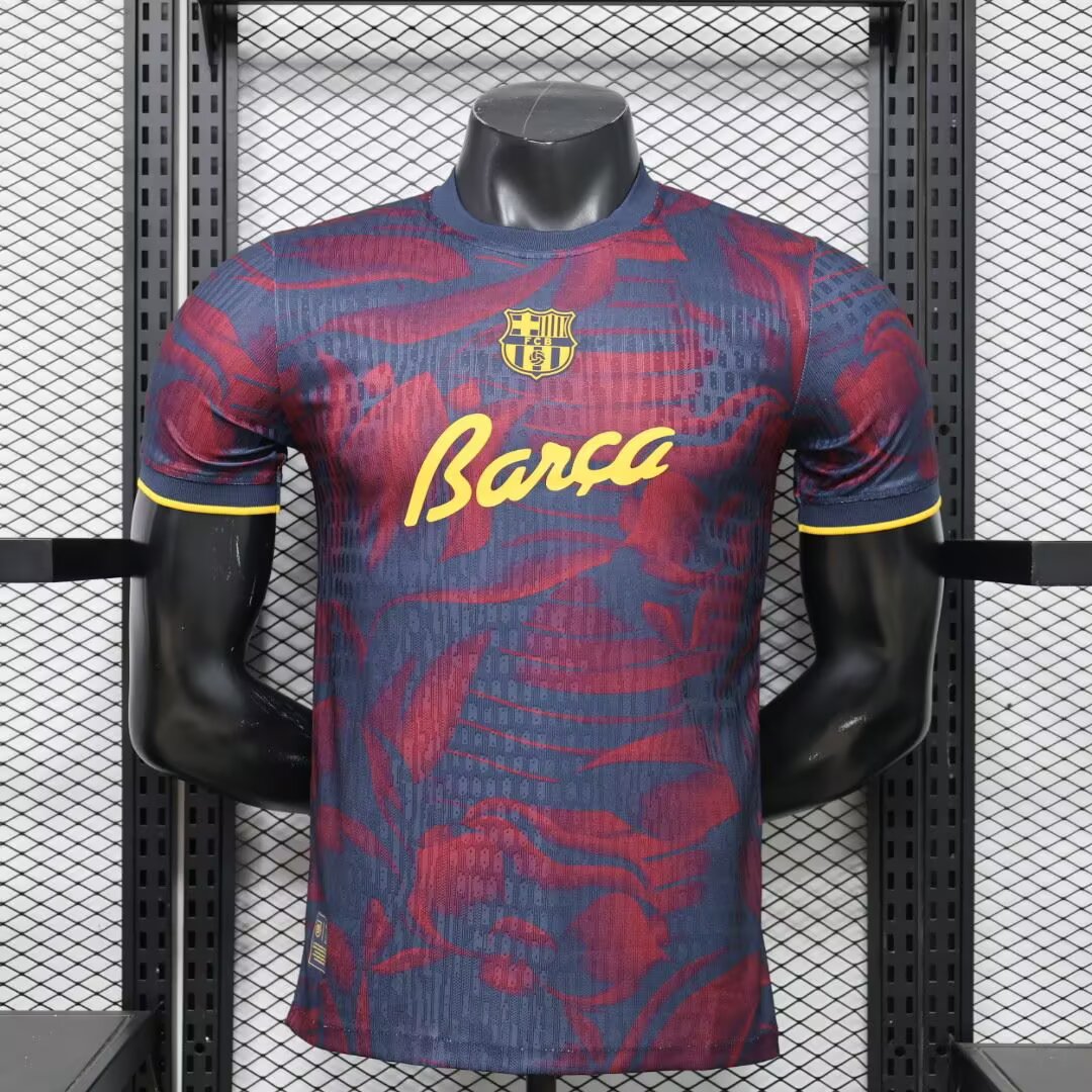 2026/2027 Player Version Barcelona Special Edition Football Jersey 1:1 Thai Quality（The player version jersey is a bit tight, please pay attention to the size selection）