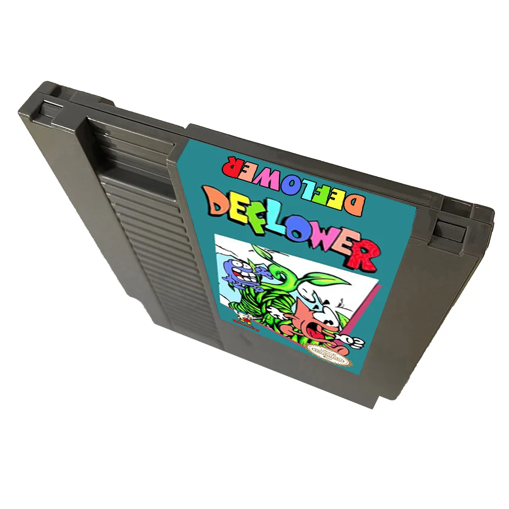 Deflower NES For Nintendo Entertainment System Console - 8 Bit Game Cartridge