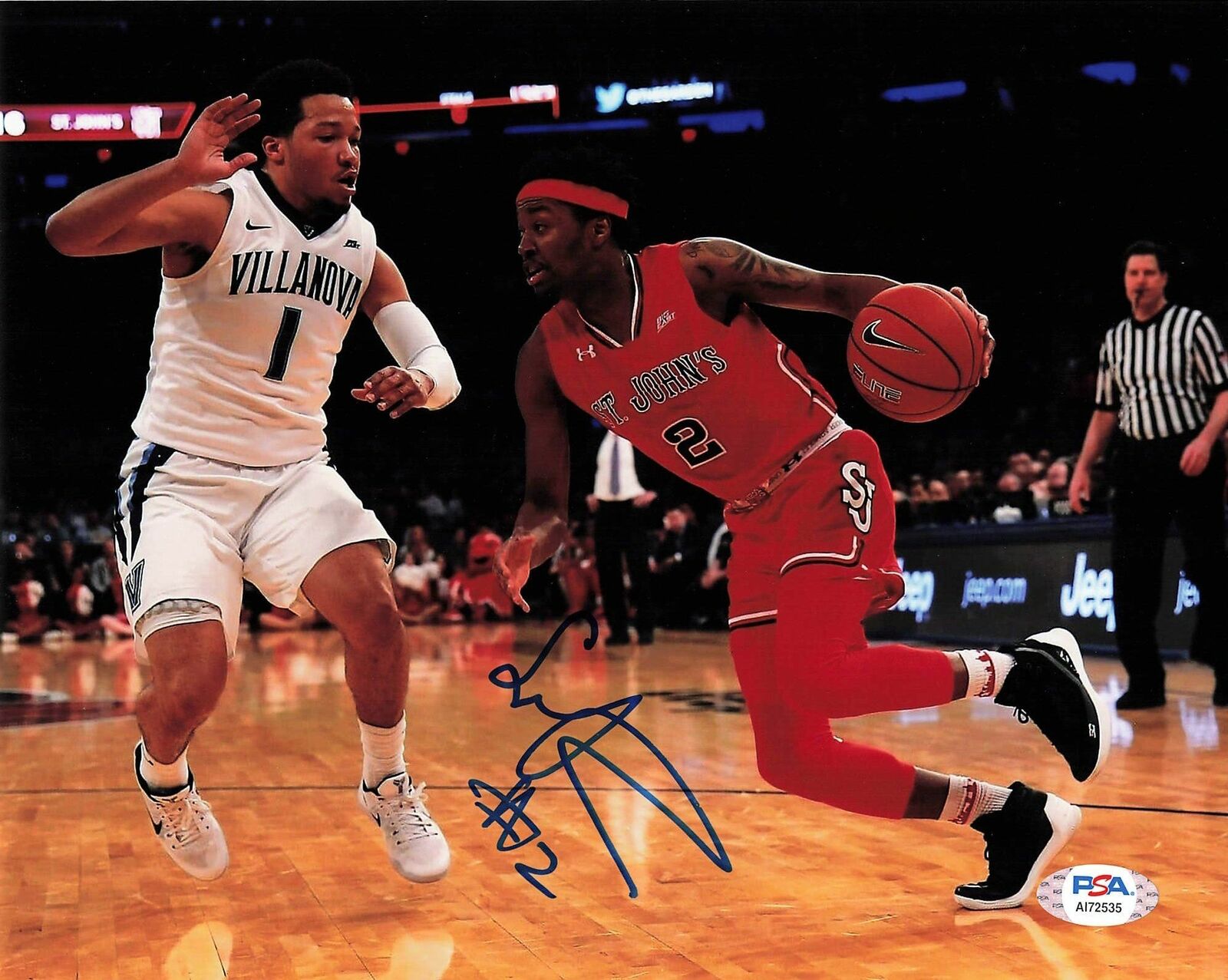 Shamorie Ponds signed 8x10 Photo Poster painting PSA/DNA St. Johns Autographed